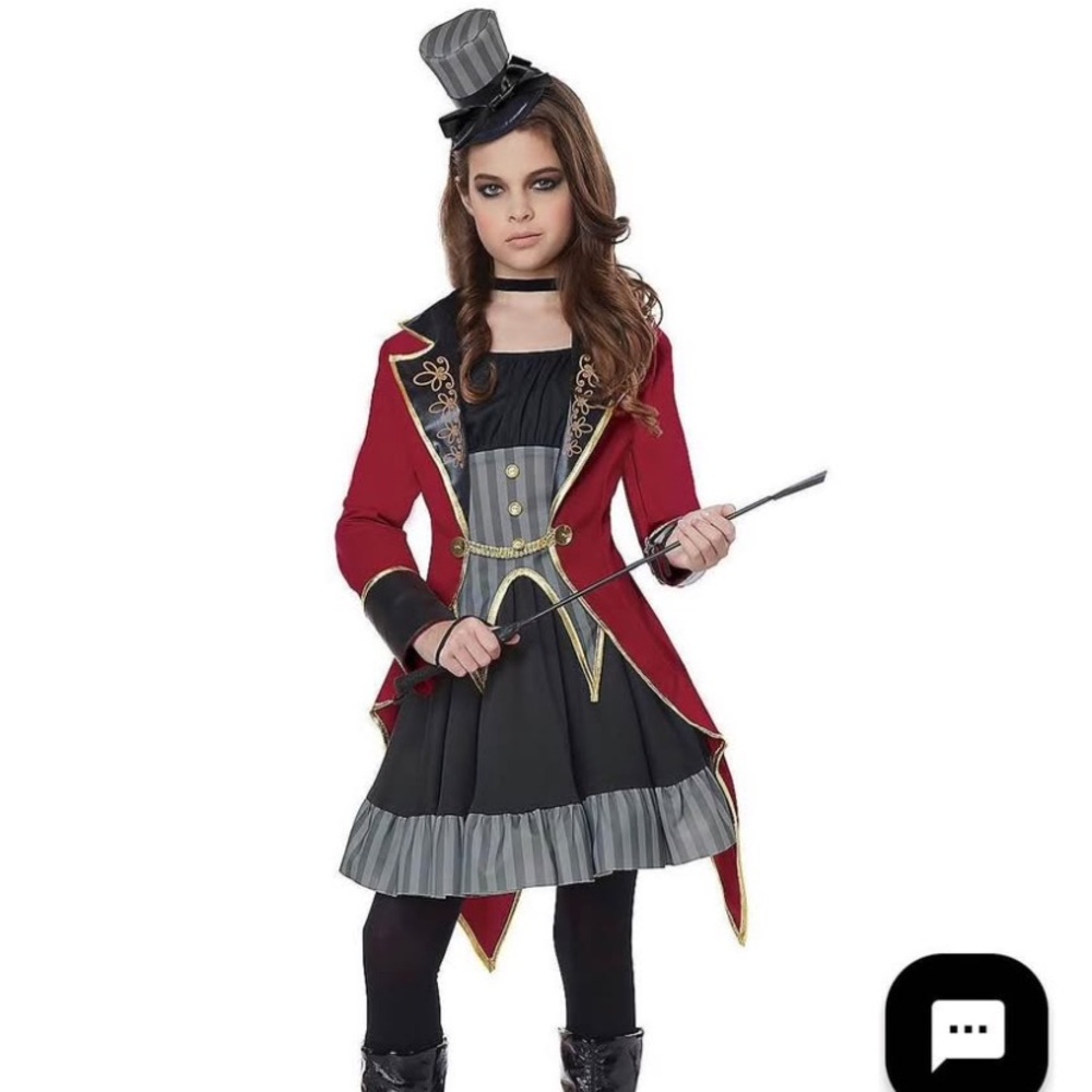 Tween Ringmaster Costume Large 12-14 years